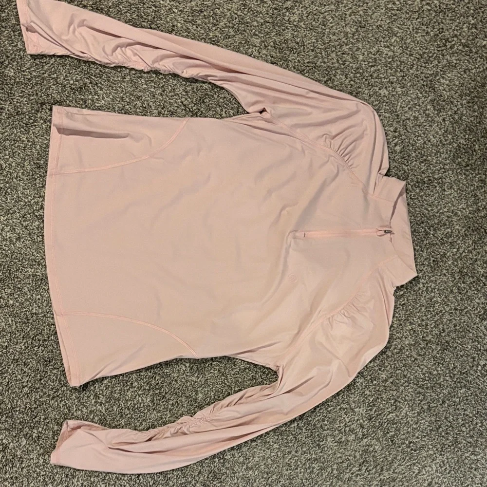 G/FORE Pink Long Sleeve Tee - Picture 1 of 4